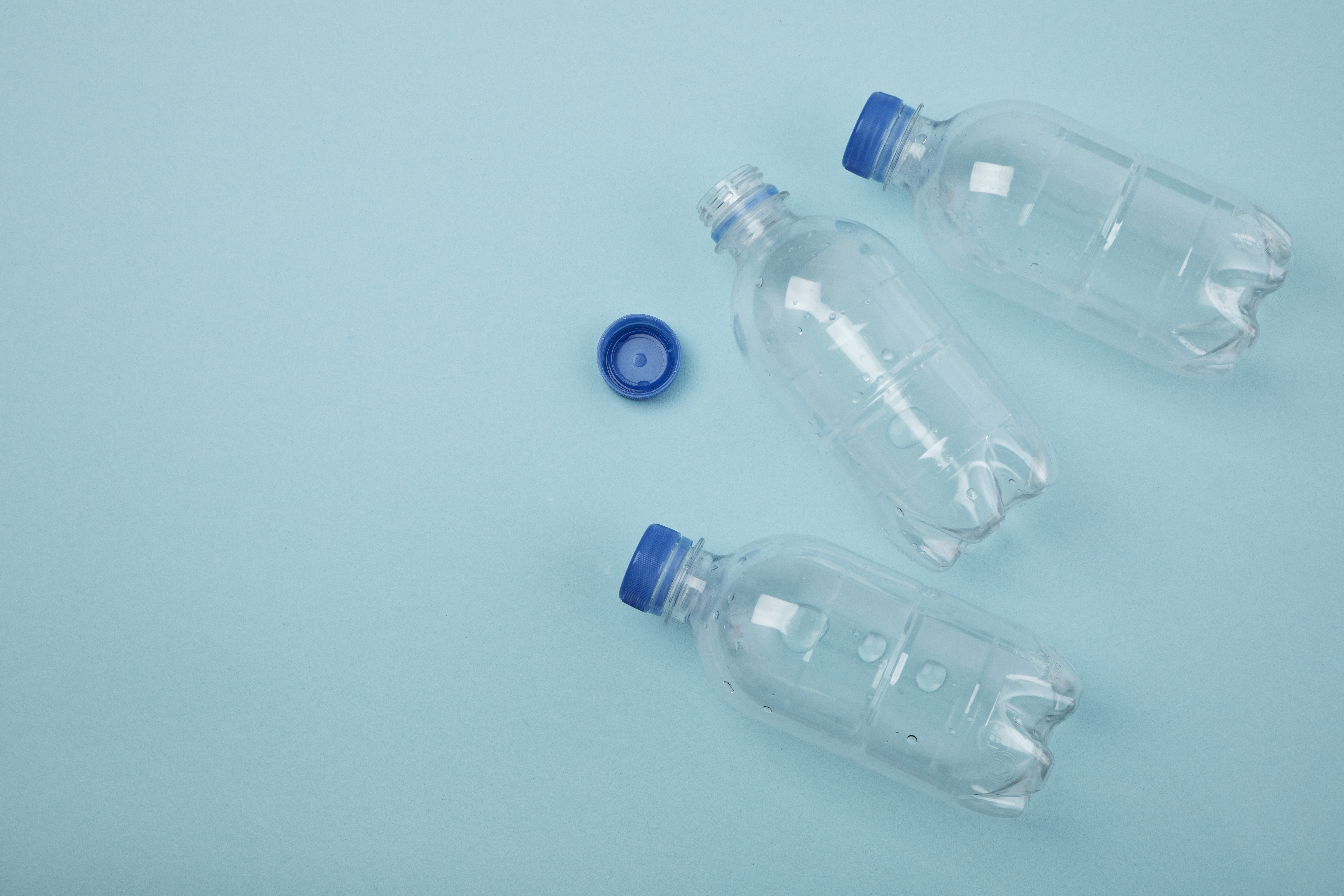 plastic bottles